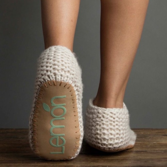 Lemon Shoes Knit Slipper Bootie Luxurious Poshmark